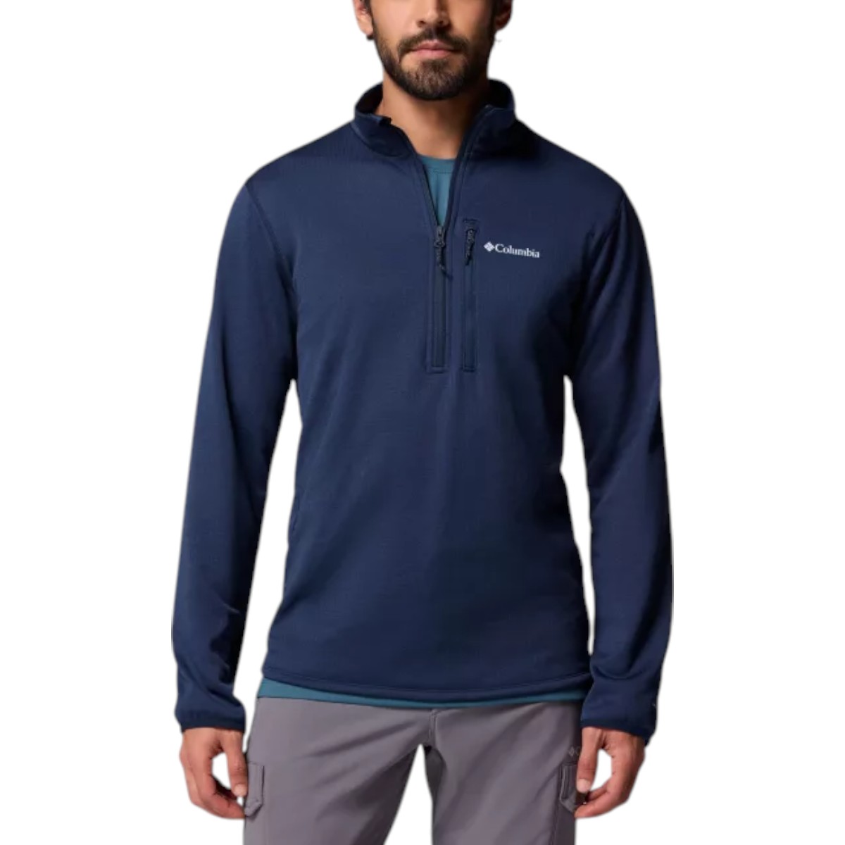 Columbia - Men's Essential Hike™ Grid Fleece Half Zip Jacket