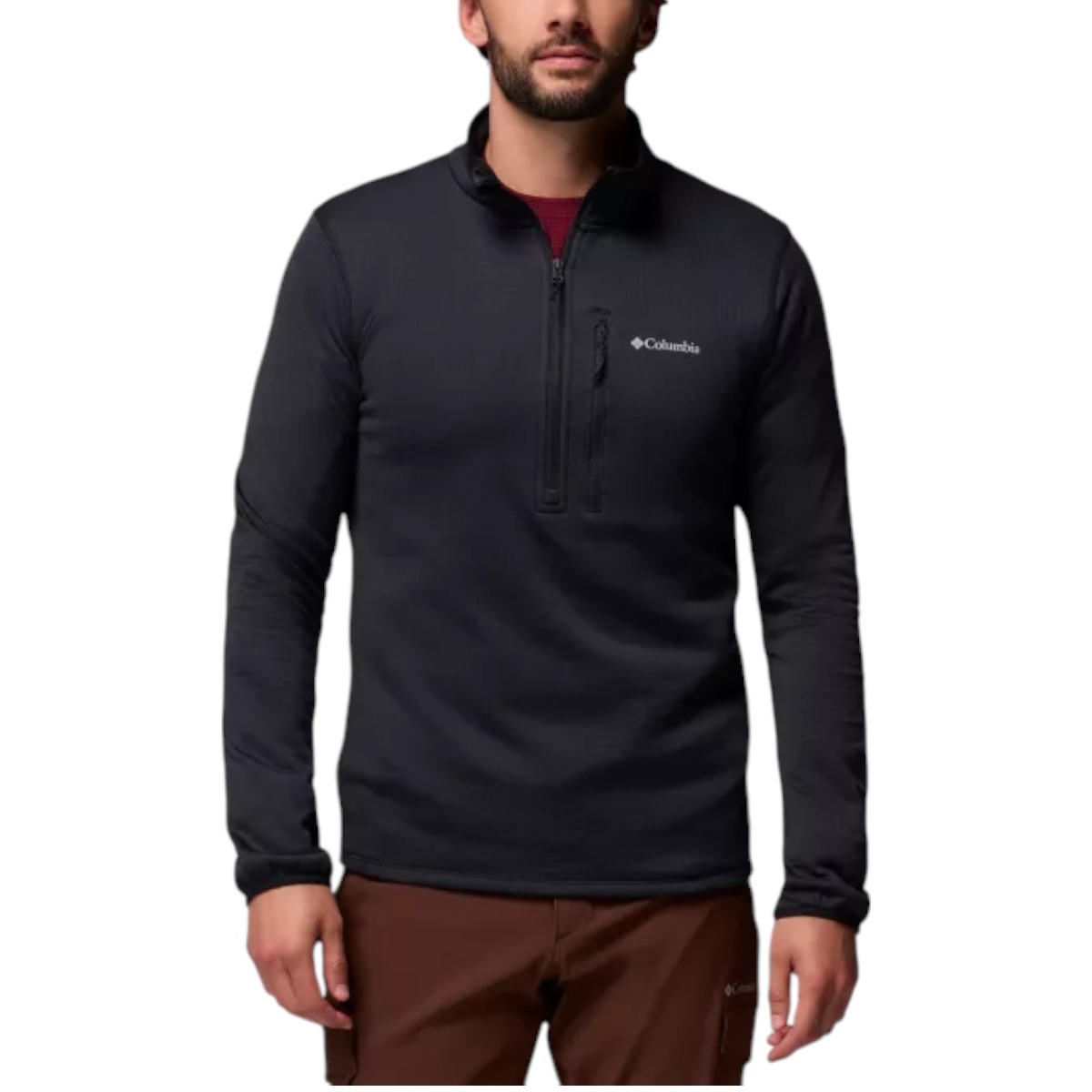 Columbia - Men's Essential Hike™ Grid Fleece Half Zip Jacket