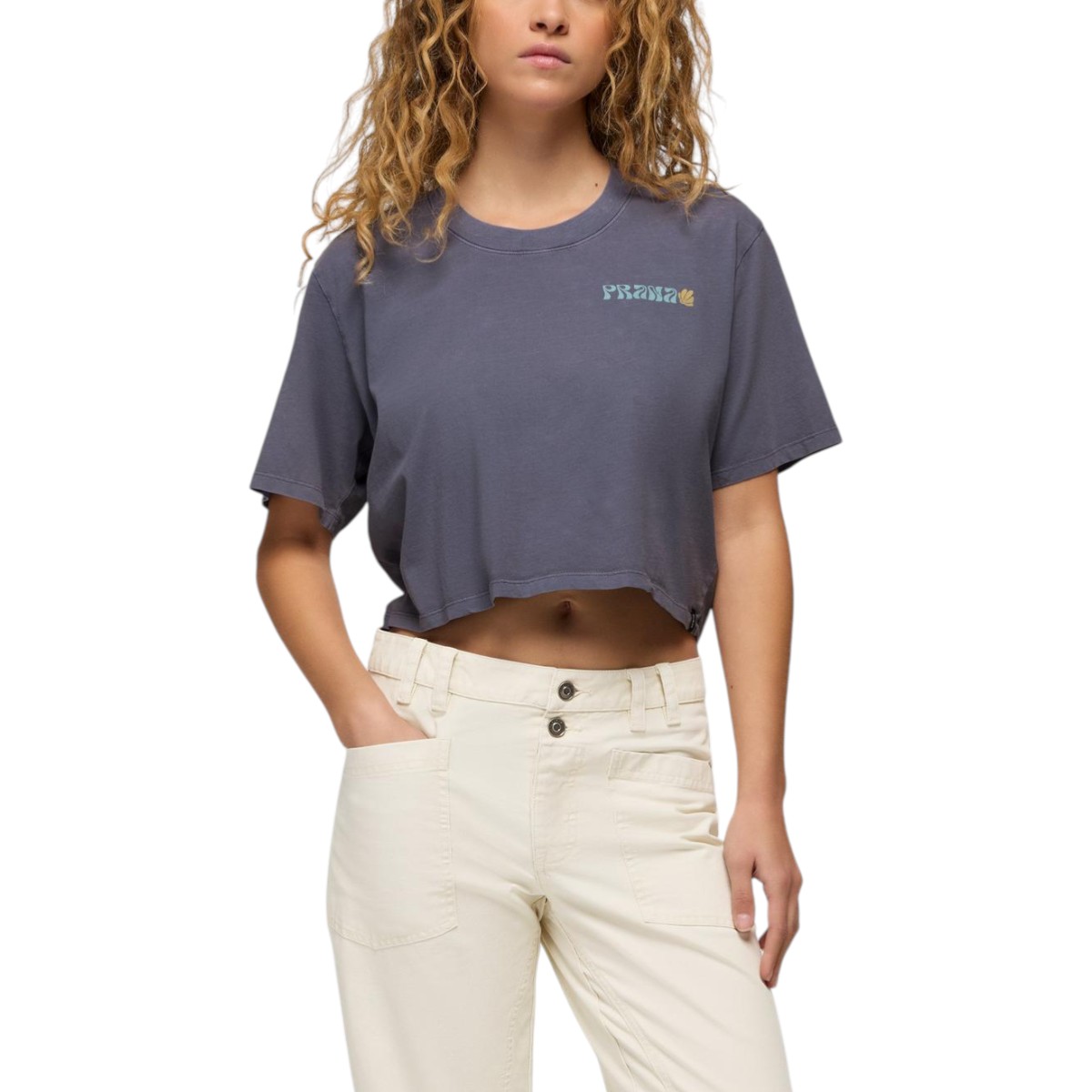 Prana - Women's Everyday Good Vibes Crop T-Shirt
