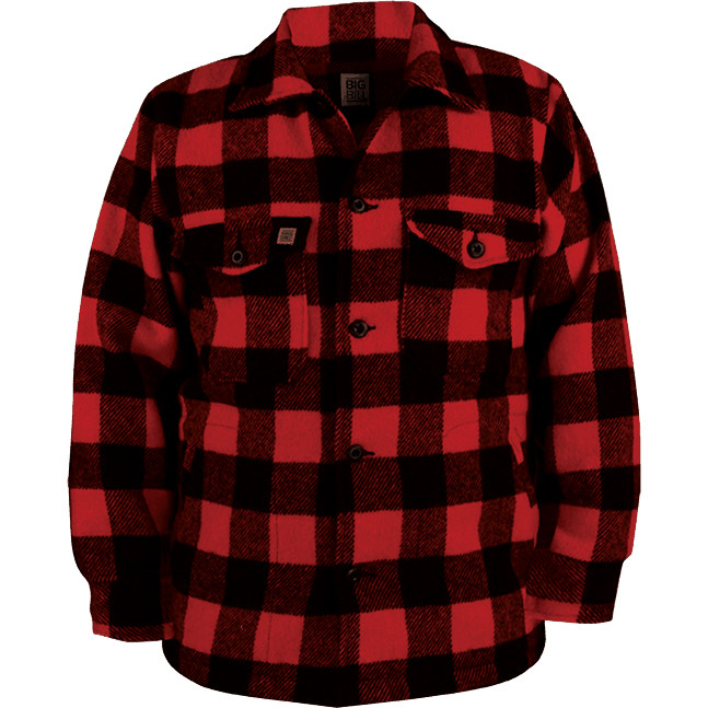 Men s 462 Plaid Wool Work Shirt Big Bill Latulippe