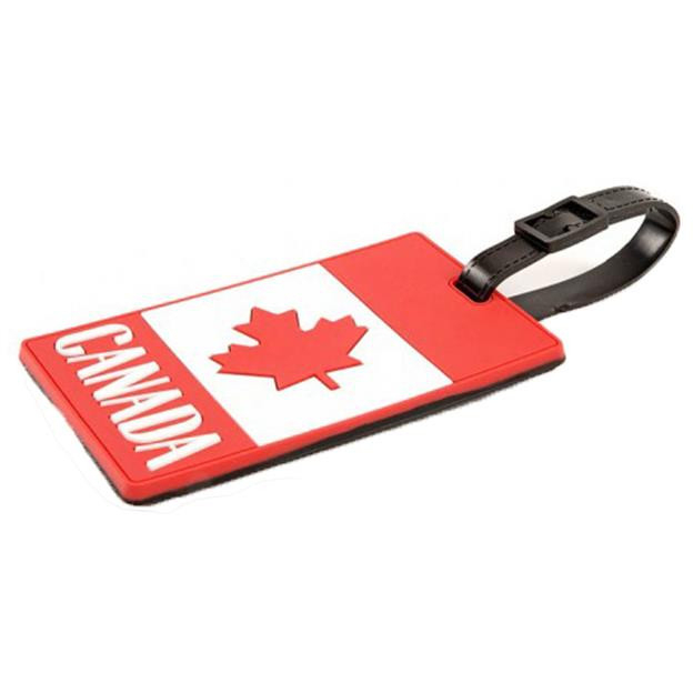 North 49 - Canadian Flag Luggage Tag