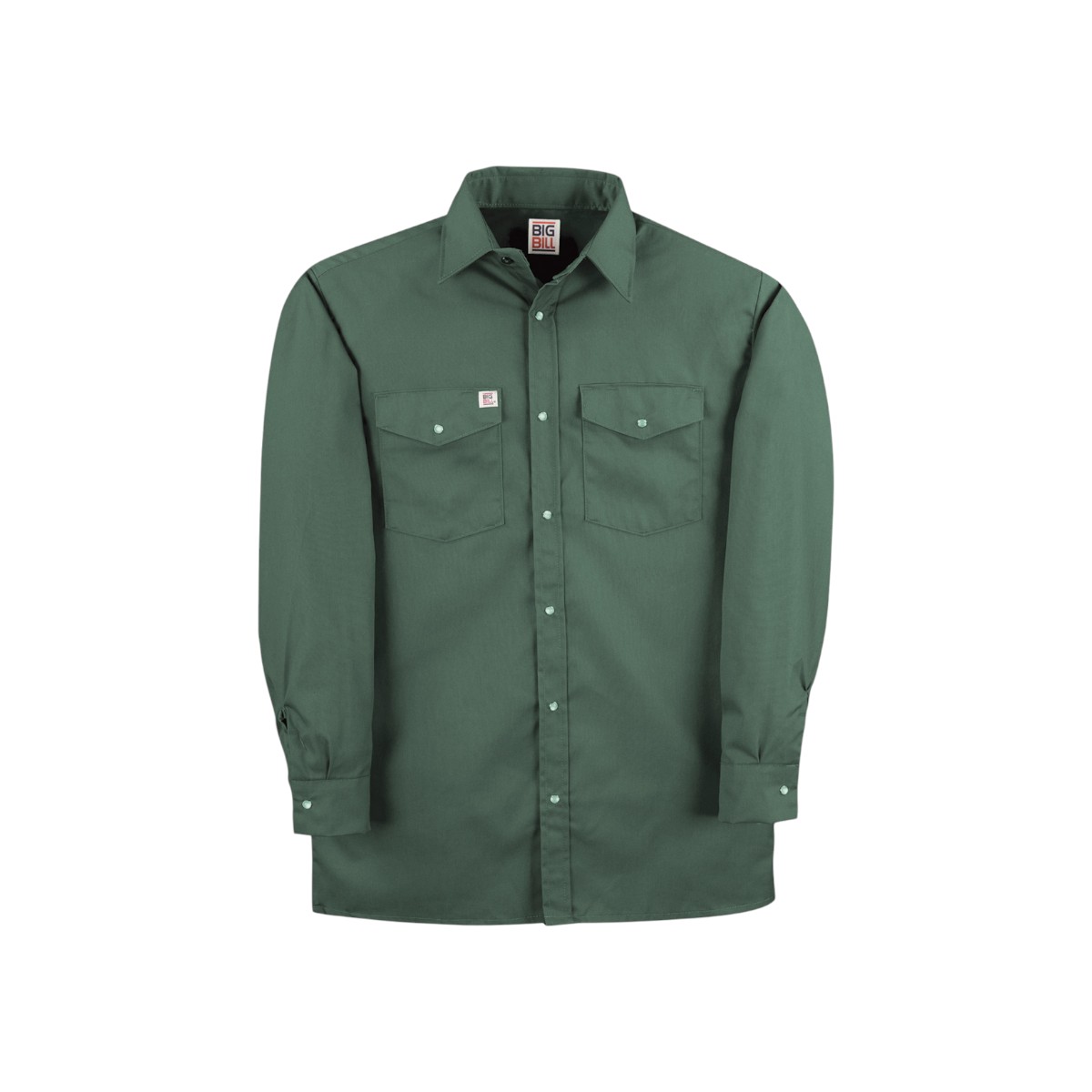 Big Bill - Men's Snap Work Long Sleeve Shirt