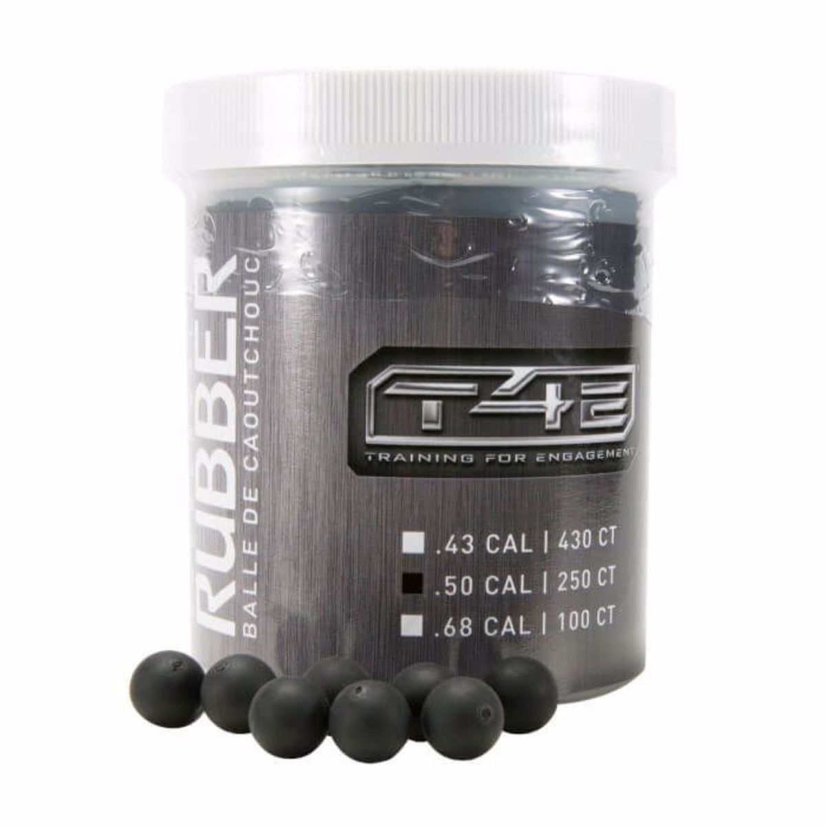 Umarex - T4E 50 CAL Rubber Training Ammunition