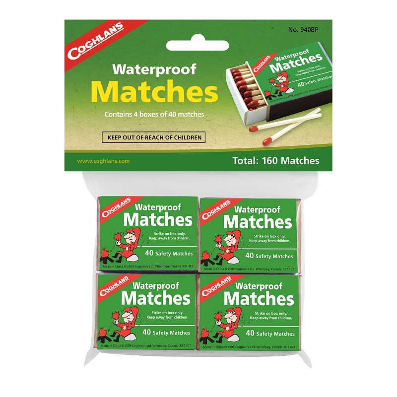 Coghlan's - Set of 4 Waterproof Matchboxes