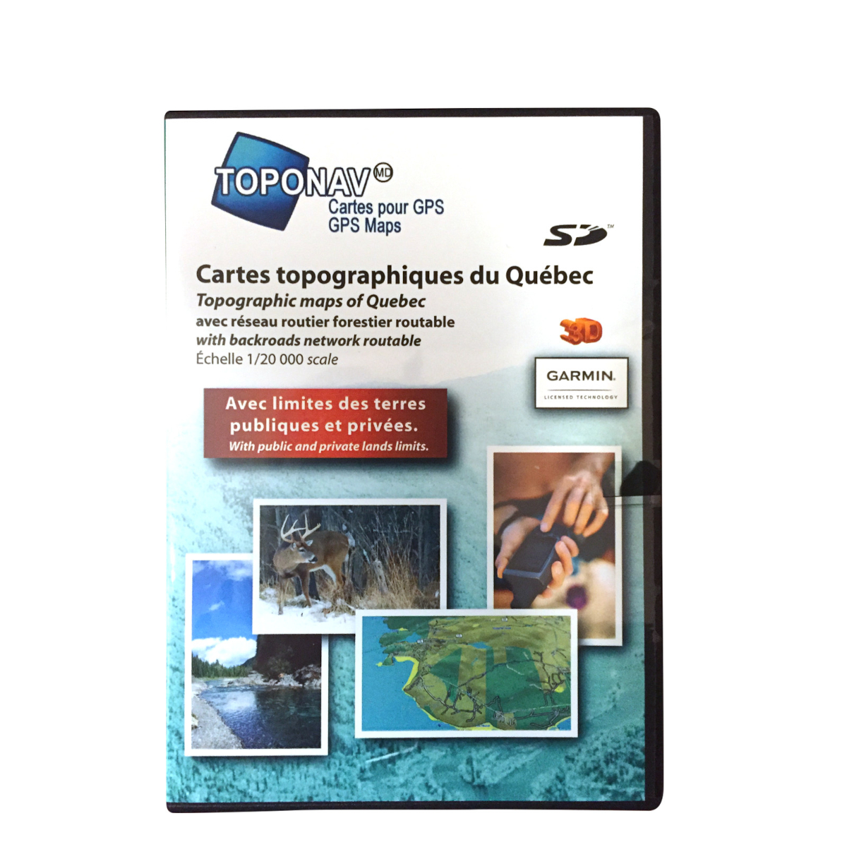 Toponav - Quebec's Topographical Cards (SD)