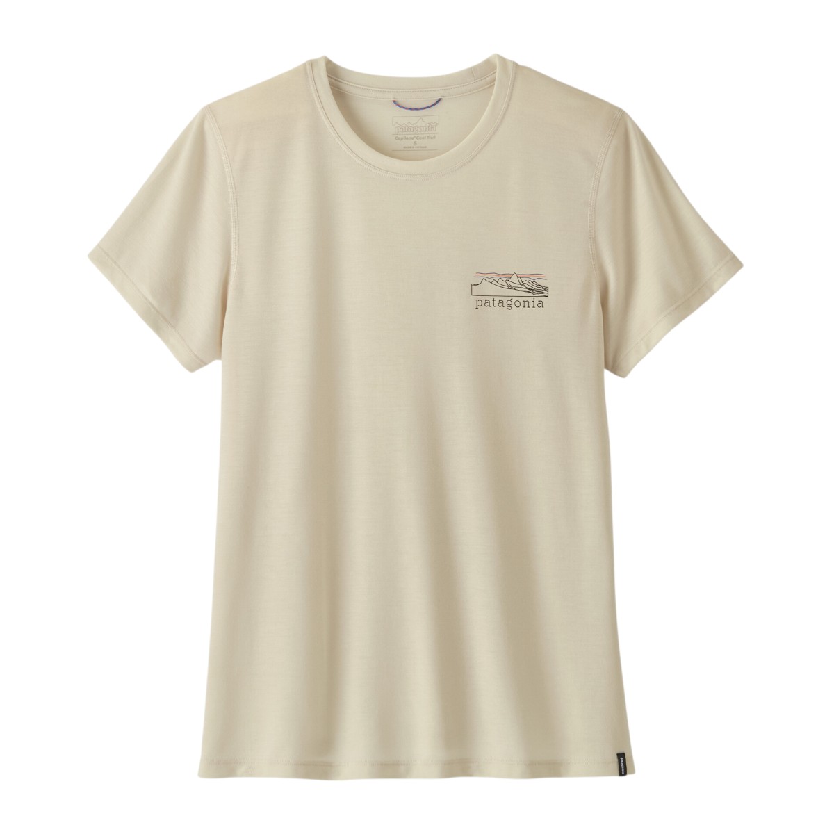 Patagonia - T-shirt de randonnée Capilene® Cool Trail Stratapeaks pour femme