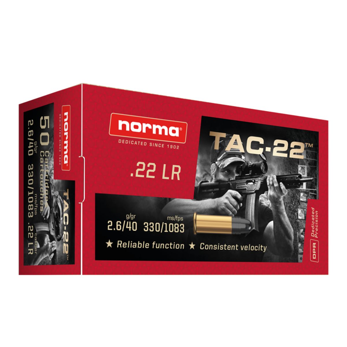 Norma - TAC-22 22 LR 40 GR