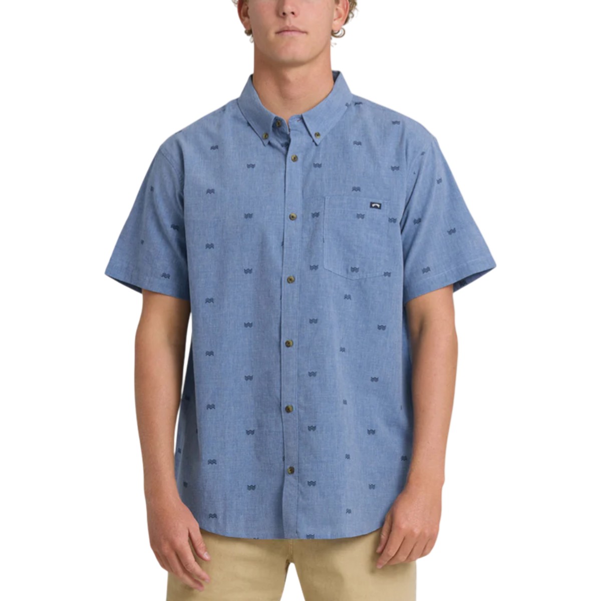 Billabong - Men's All Day Jacquard Short Sleeve Shirt