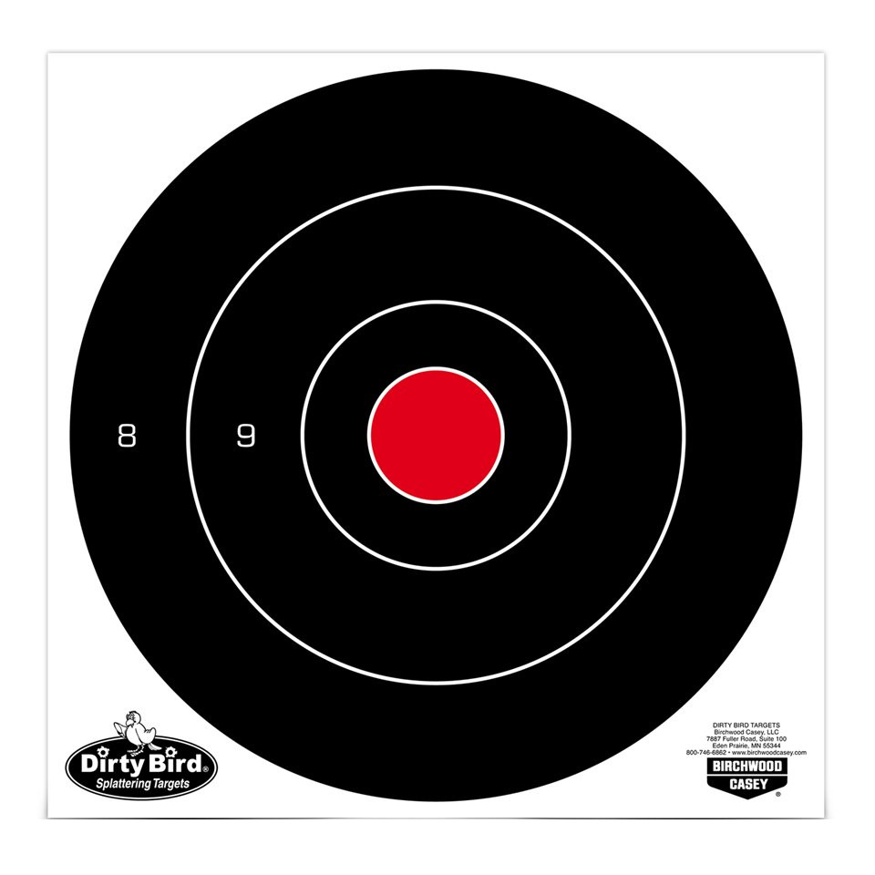 Birchwood Casey - Dirty Bird Bull's-Eye 8'' Target