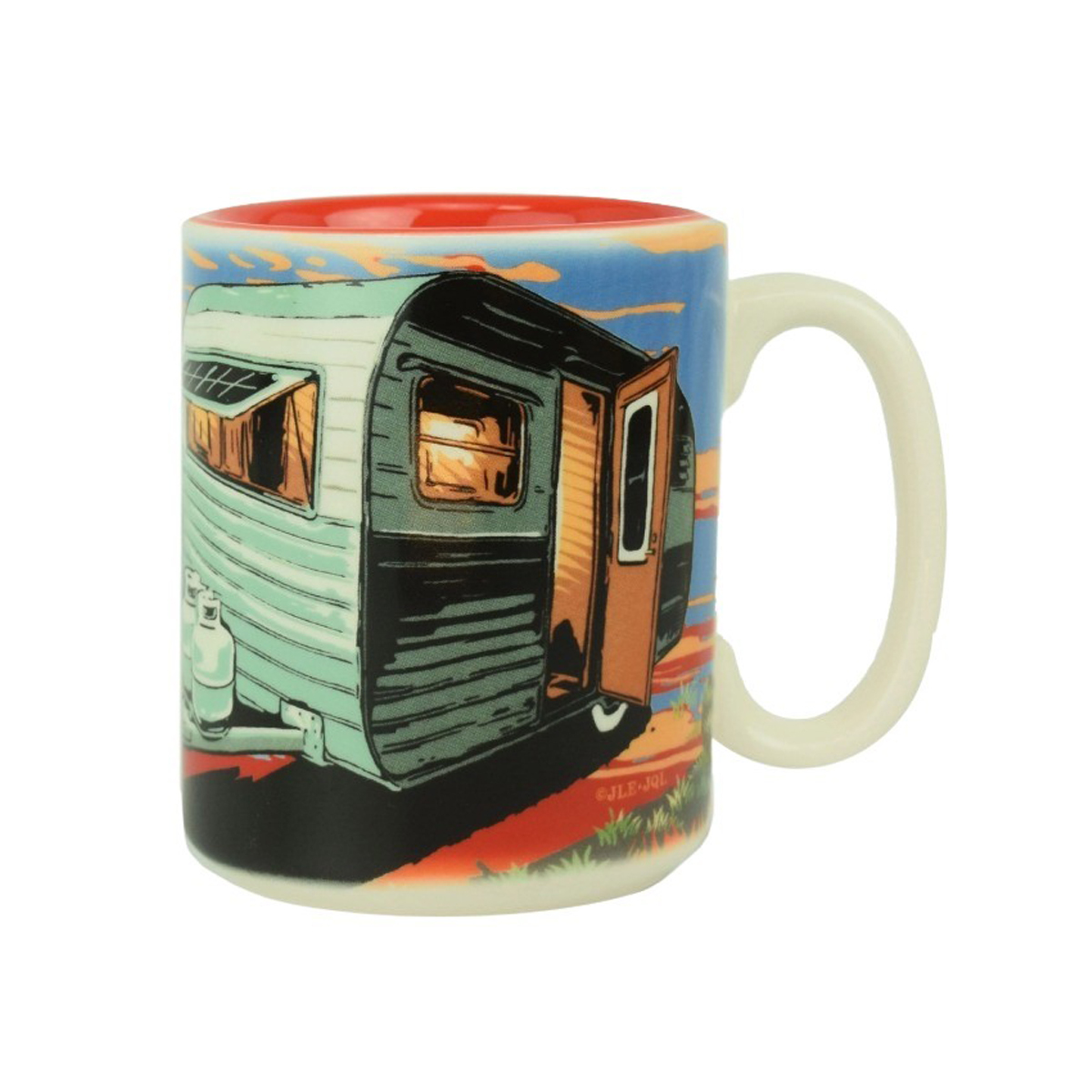 Rivers Edge Products - Happy Place - Ceramic Mug
