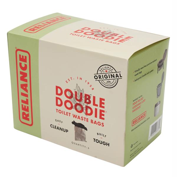 Reliance Products - Double Doodie Toilet Waste Bags