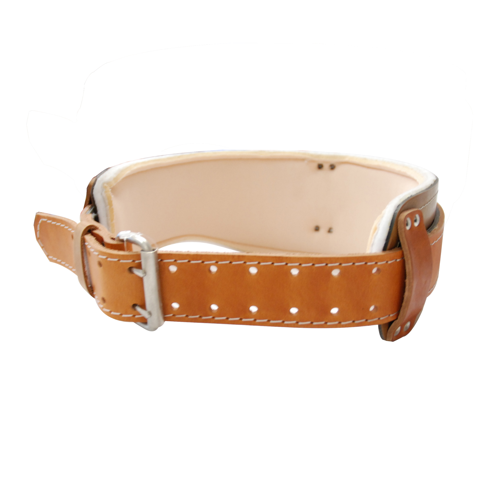 Ceinture fine a double boucle ronde dore en simili cuir - web market Algérie
