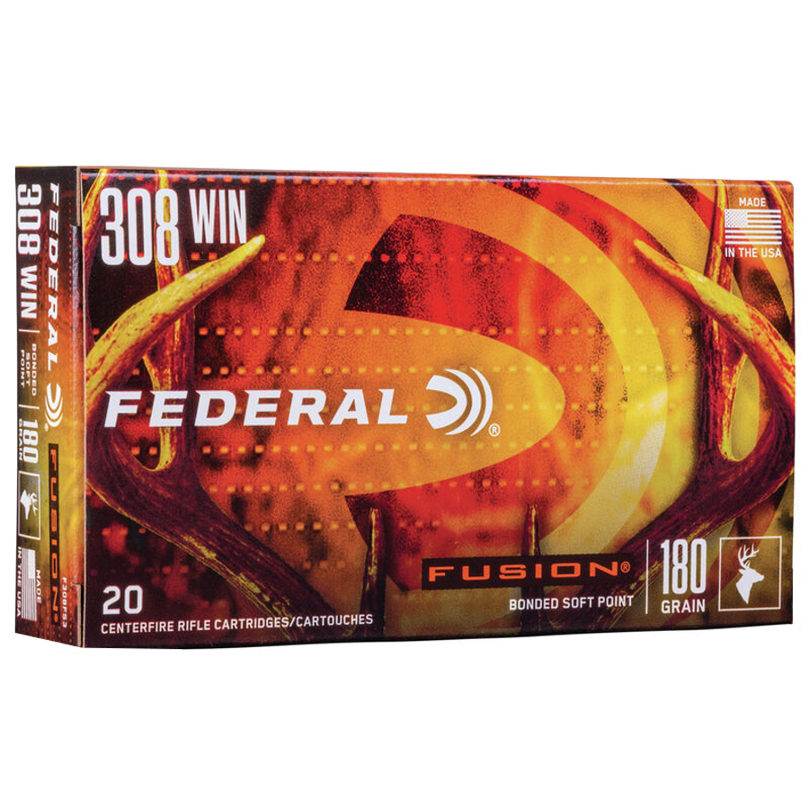 Federal Ammunition - Fusion 308 WIN 180 GR