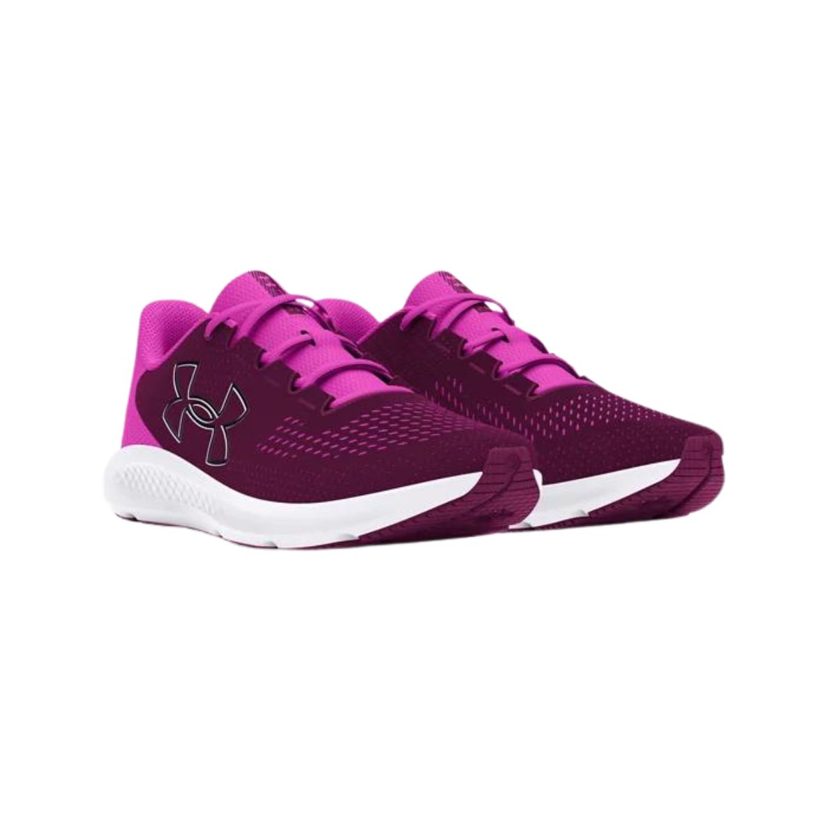 Under Armour - Chaussures de course UA Charged Pursuit 3 avec grand logo pour femme