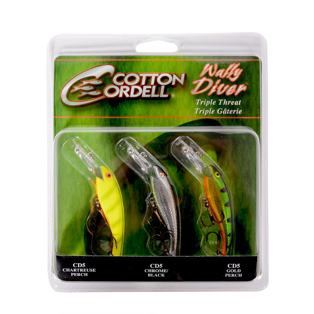 Cotton Cordell - Wally Diver Tripe Threat Set