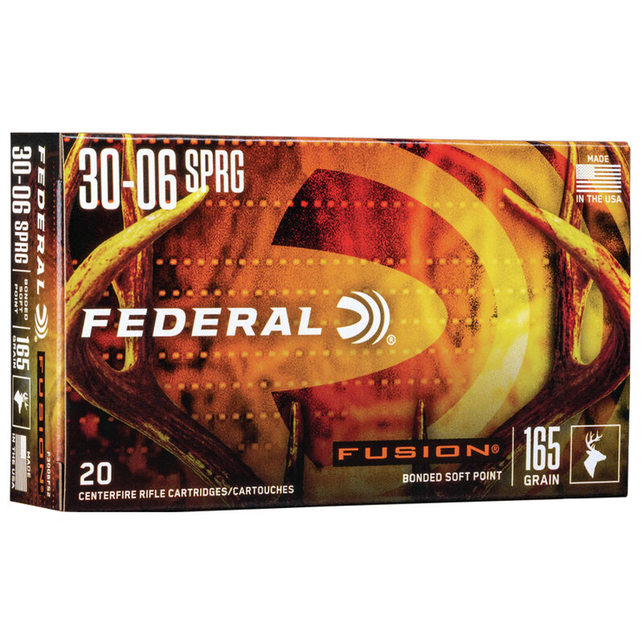 Federal Ammunition - Fusion 30-06 SPRG 165 GR