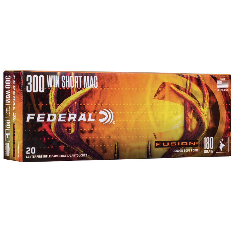 Federal Ammunition - Fusion 300 WSM 180 GR
