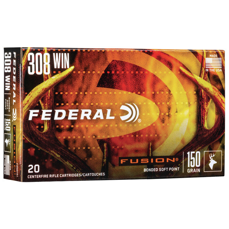 Federal Ammunition - Fusion 308 WIN 150 GR