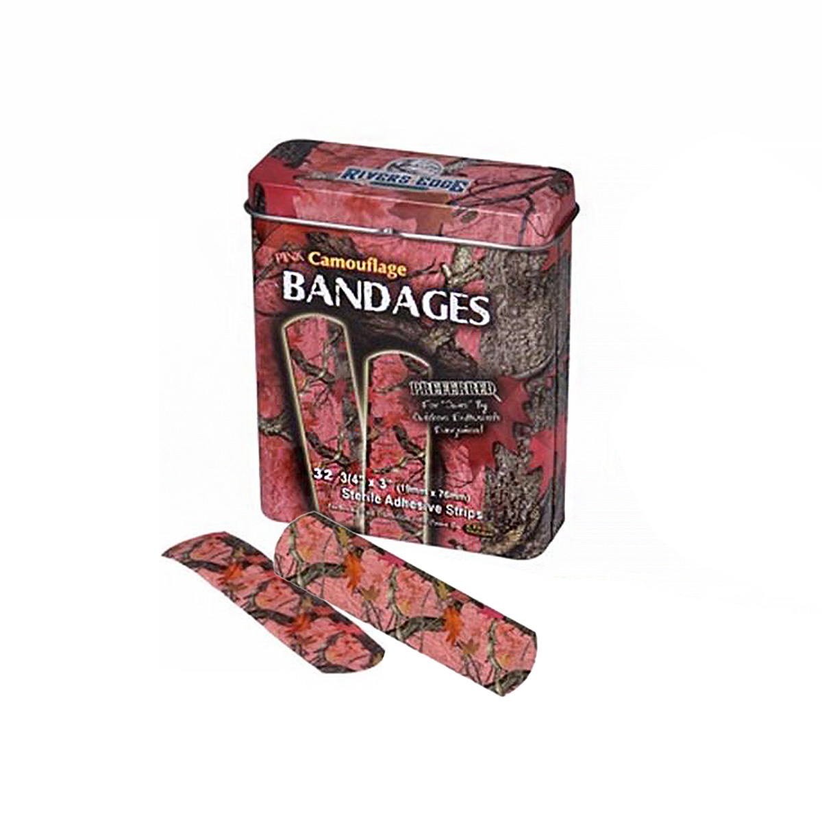 Rivers Edge Products - Bandages de camouflage - 32 pièces