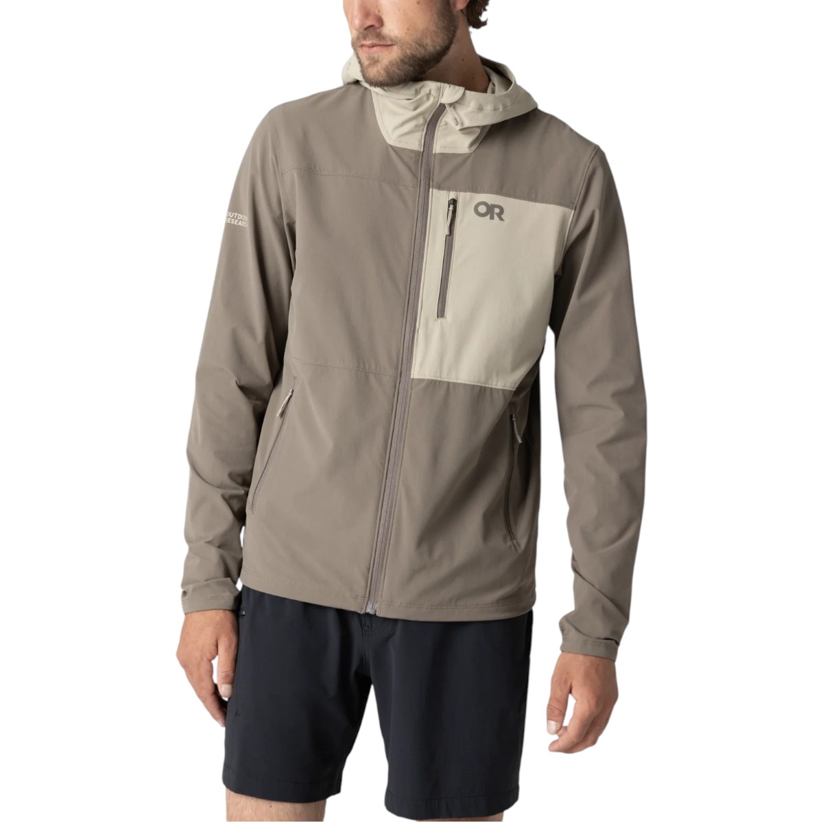 Outdoor Research - Manteau à capuchon Ferrosi pour homme