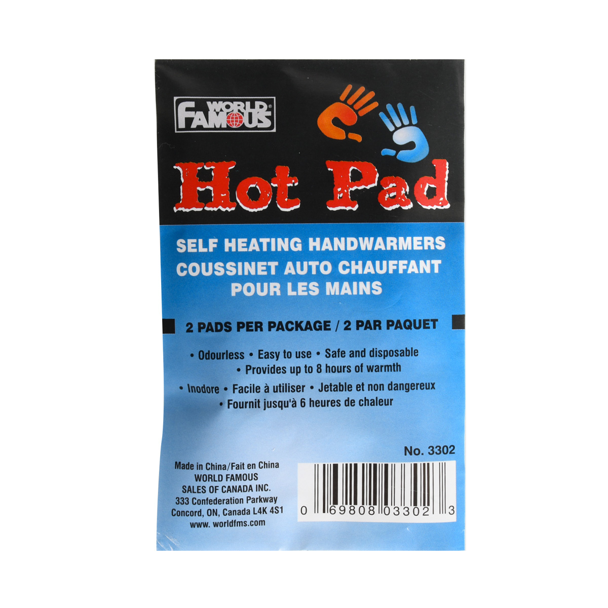 World Famous - Réchauffe main Hot Pad
