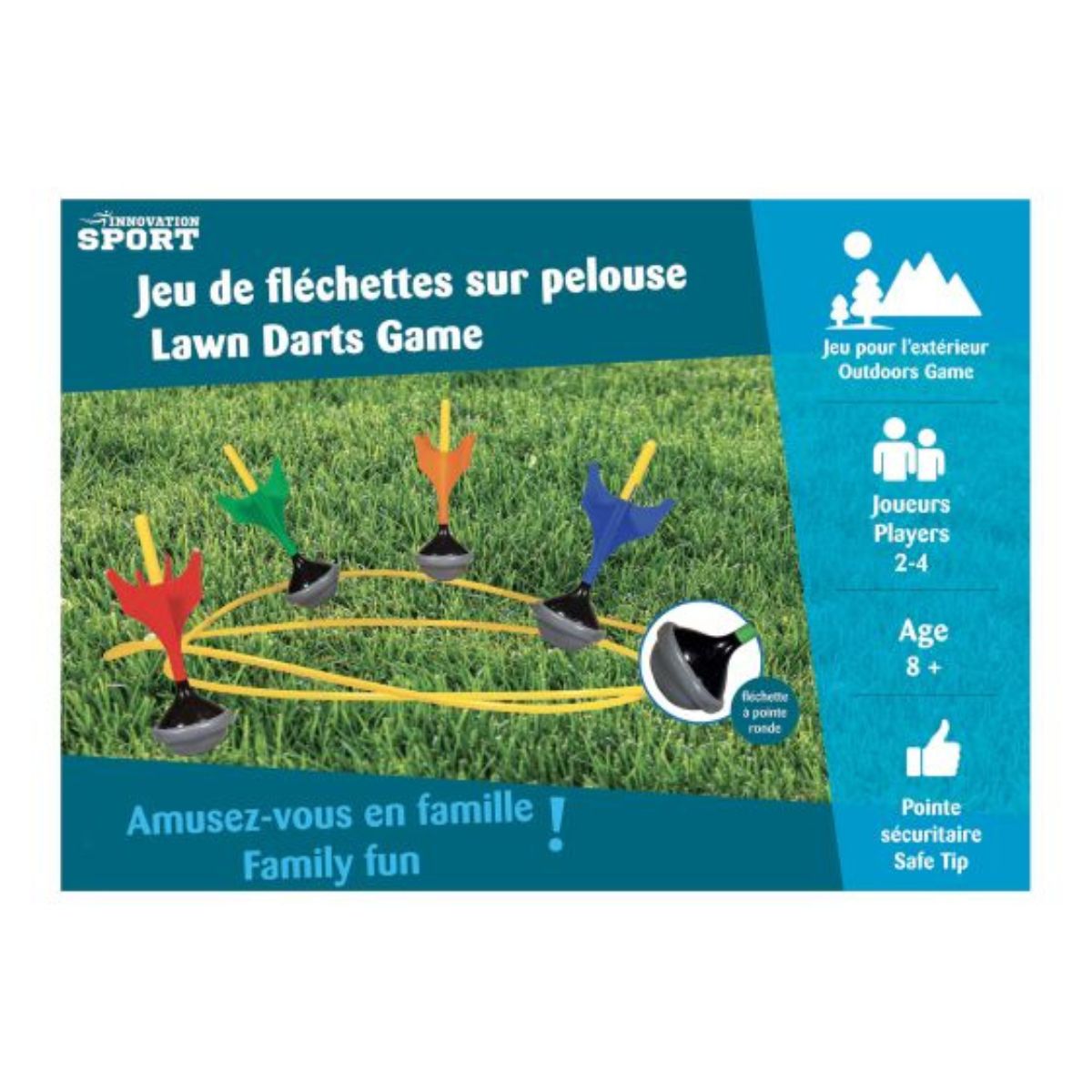 Innovation Sport - Jeu de fléchette sur pelouse Innovation Sport
