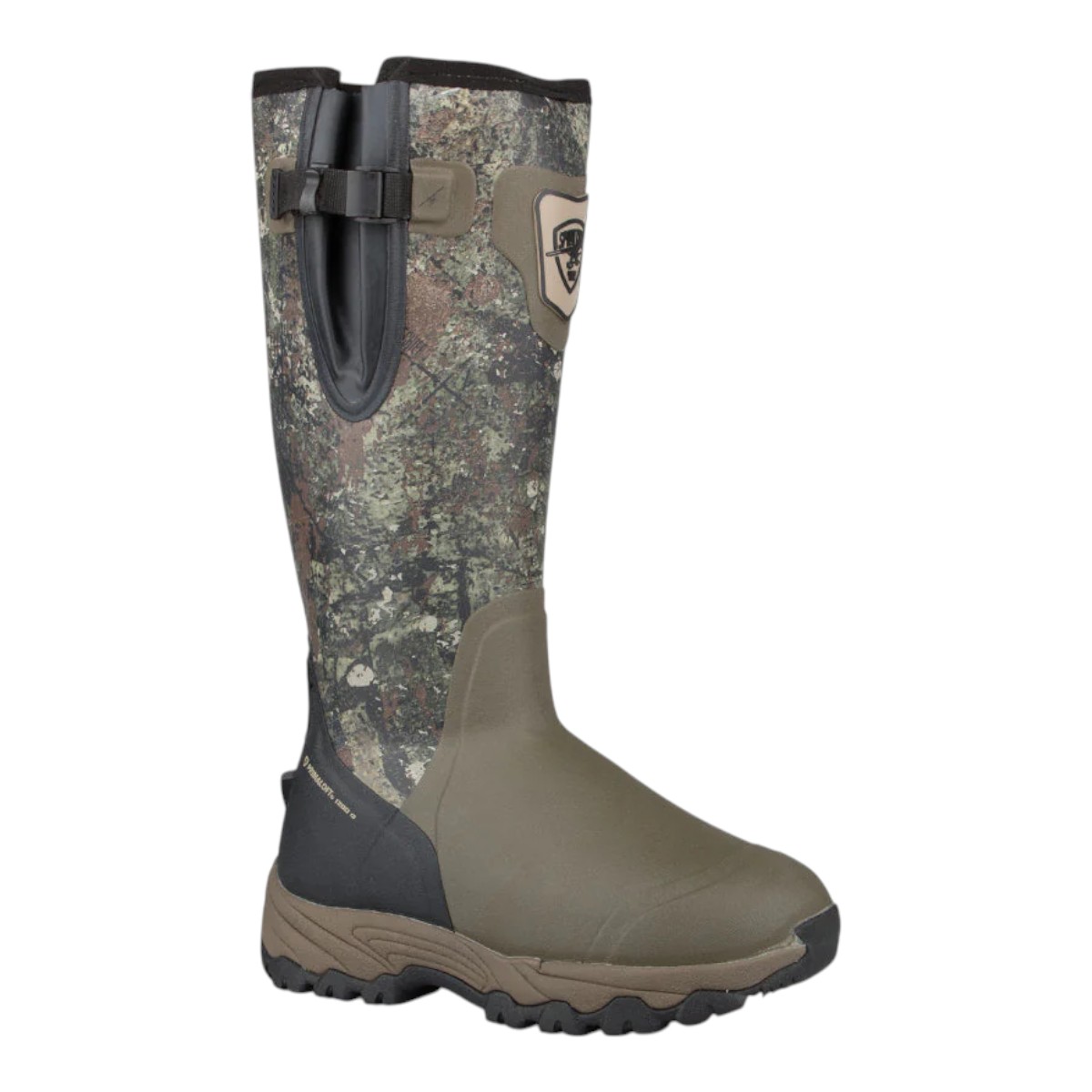 Sportchief - Men's Grizzly 1200g Waterproof Rubber Zip Hunting Boots