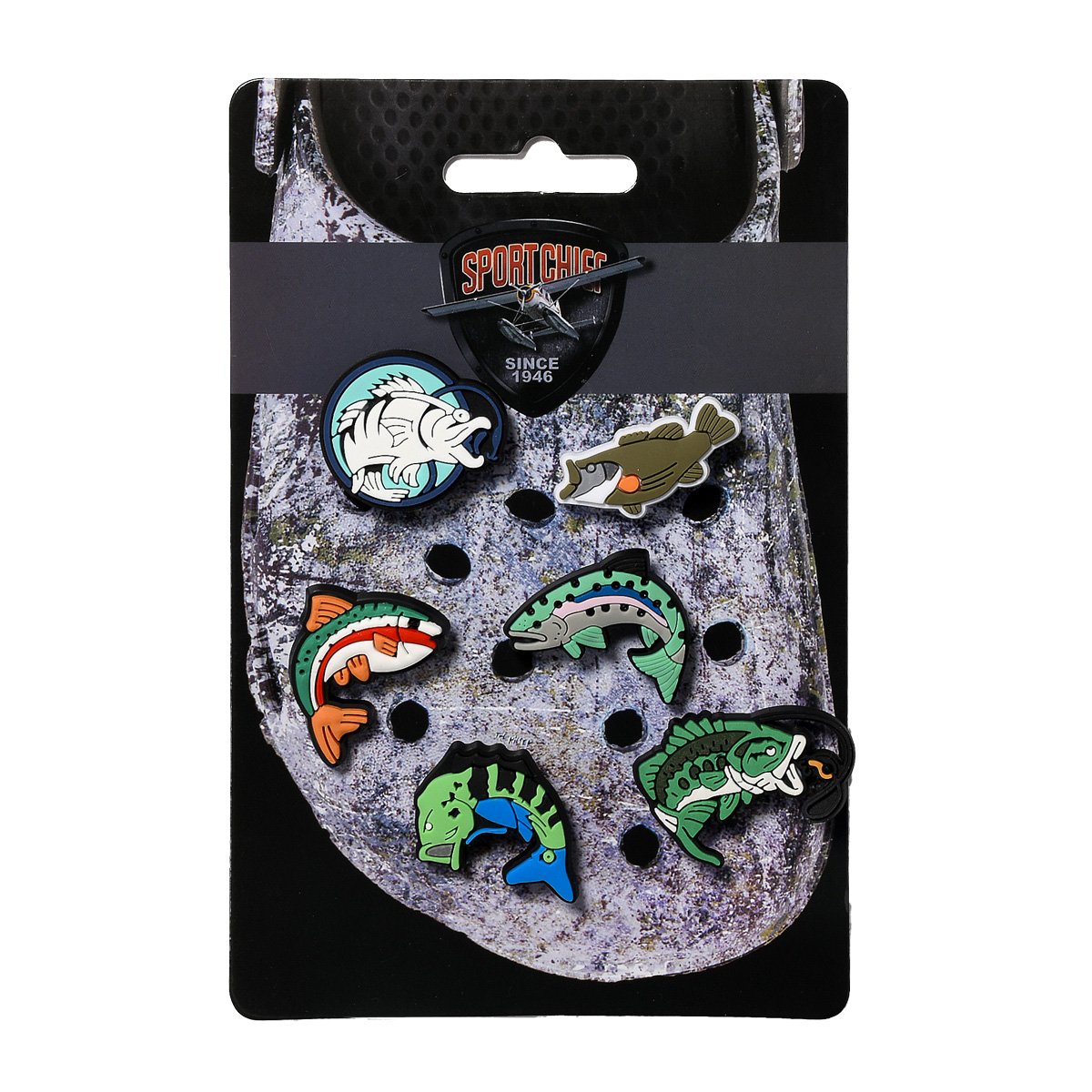 Sportchief - Set of 6 Fishing Charms