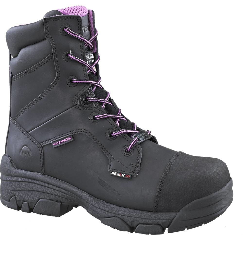 Wolverine steel best sale toe boots womens