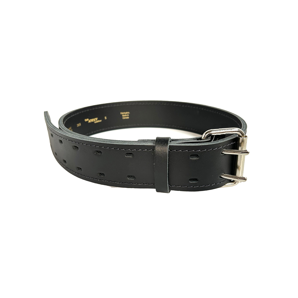 Cuir Atout - 2'' Leather Belt With 10-hole Lining