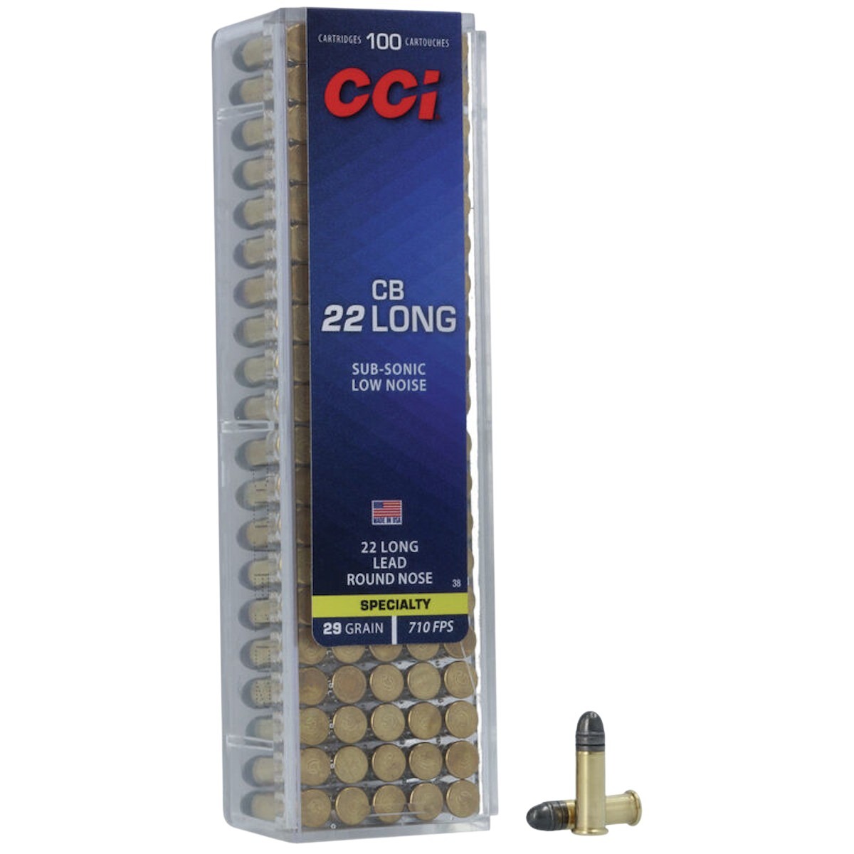 CCI Ammunition - CB 22 LONG 29 GR