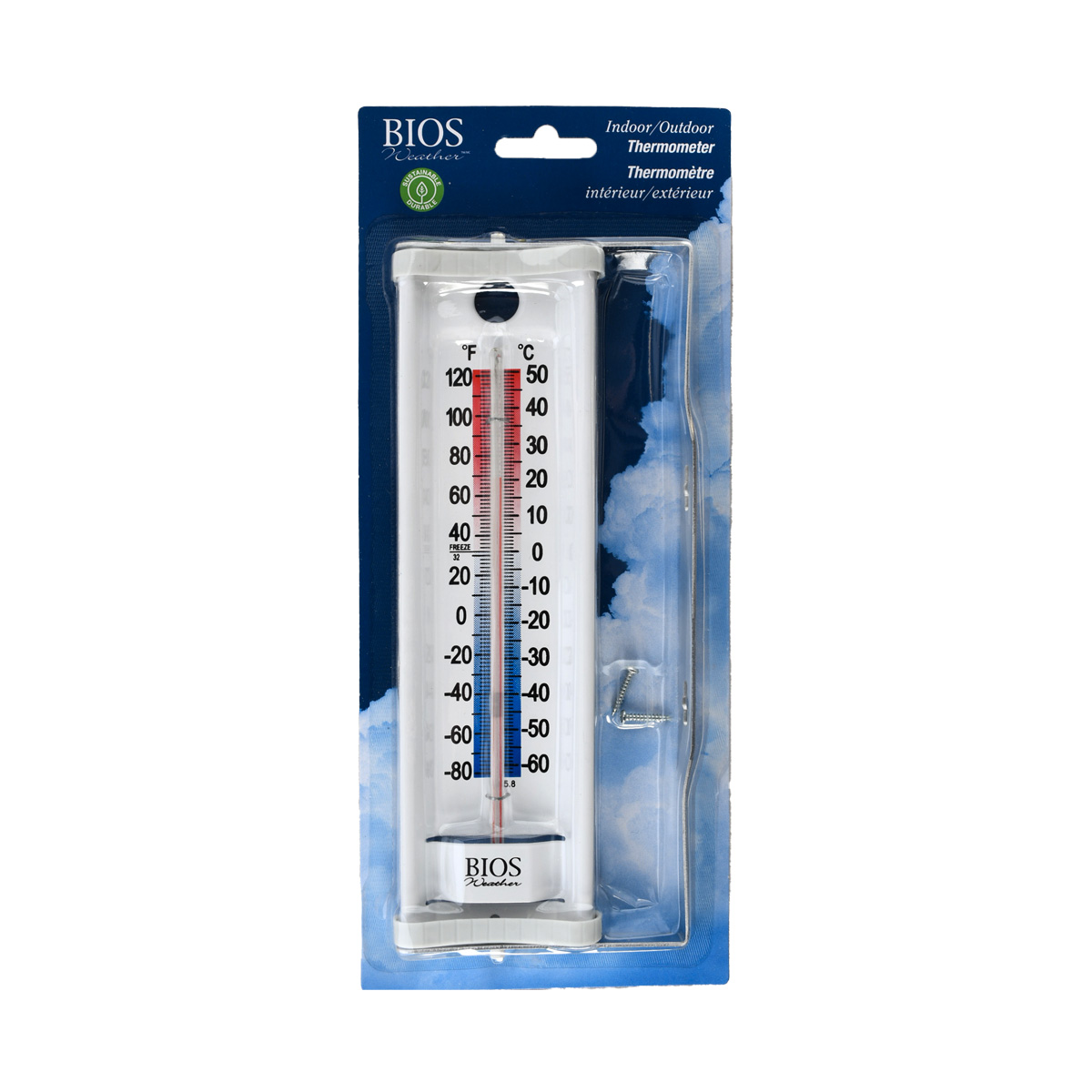 Bios Weather - Indoor and Outdoor Thermometer