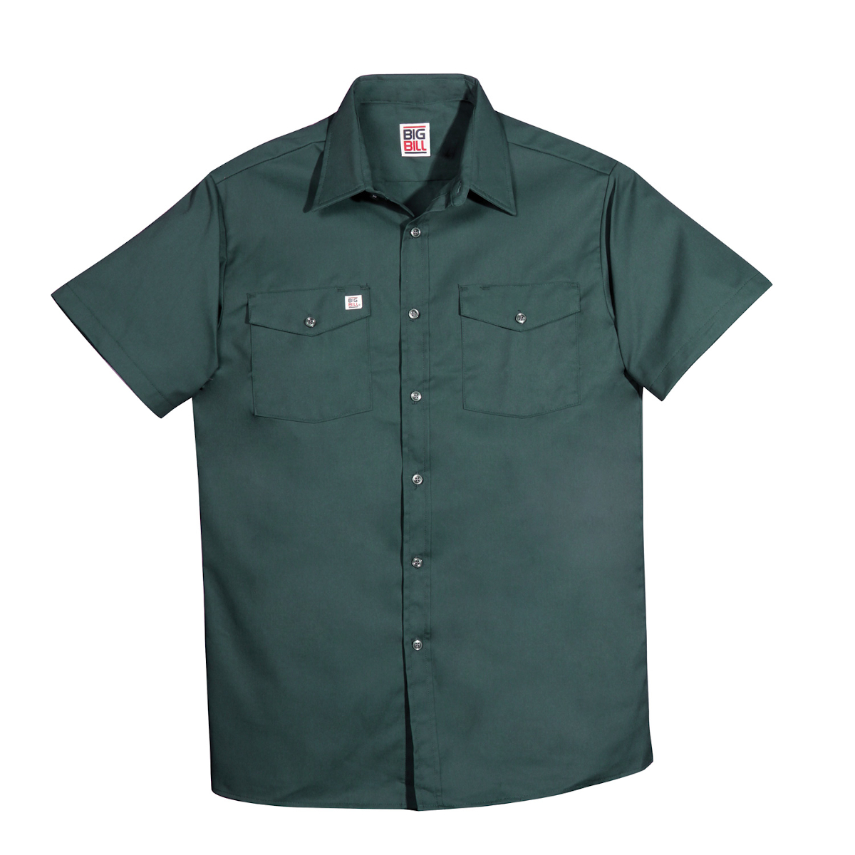 Big Bill - Men's Button-up Short Sleeve Work Shirt