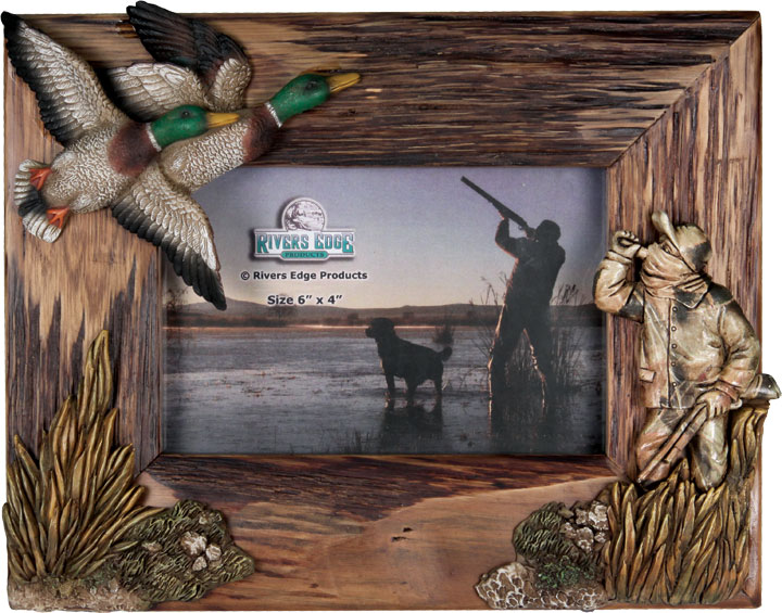 Rivers Edge Products - Cadre photo - Chasseur de canards