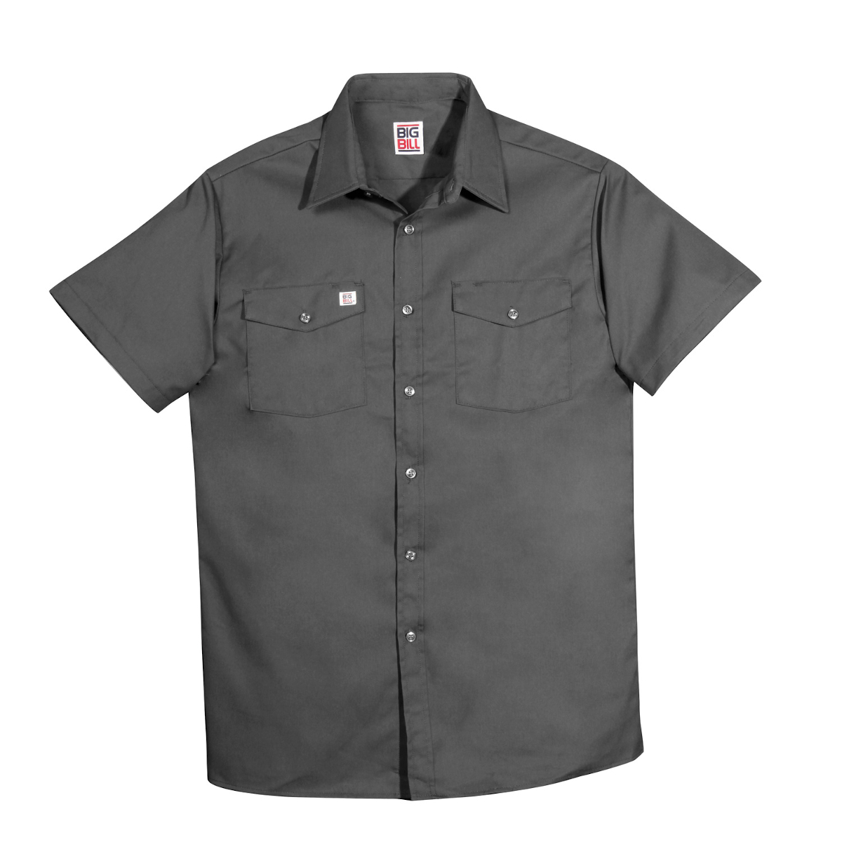 Big Bill - Men's Button-up Short Sleeve Work Shirt