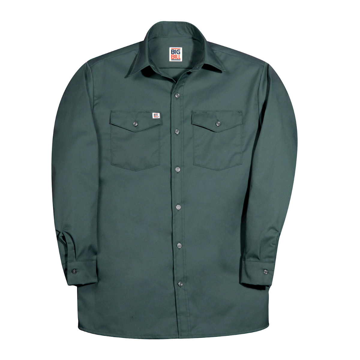 Big Bill - Men's Button-Up Long Sleeve Work Shirt