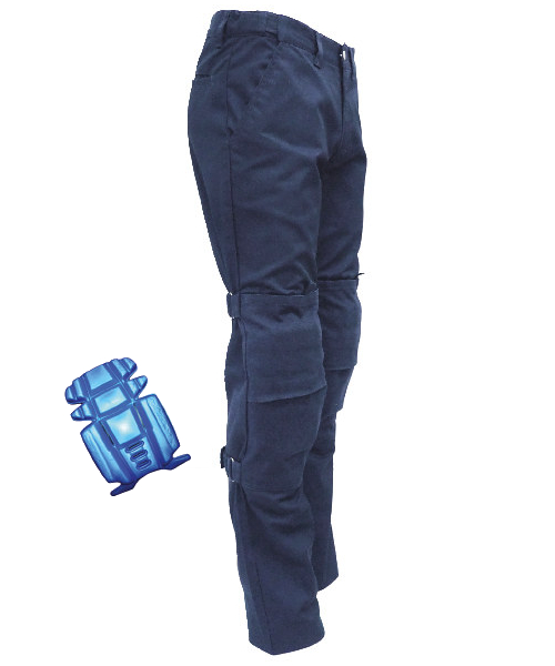 MS9 Pantalon de Travail Hommes avec Poches Multifonctionnelles-Hi VIZ Reflechissant Pantalon-Holster Pockets Pantalon 