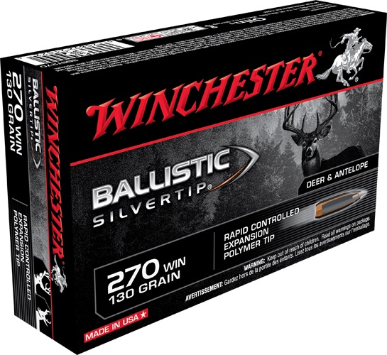 Winchester - Silvertip 270 Winchester 130gr Ballistic Bullets