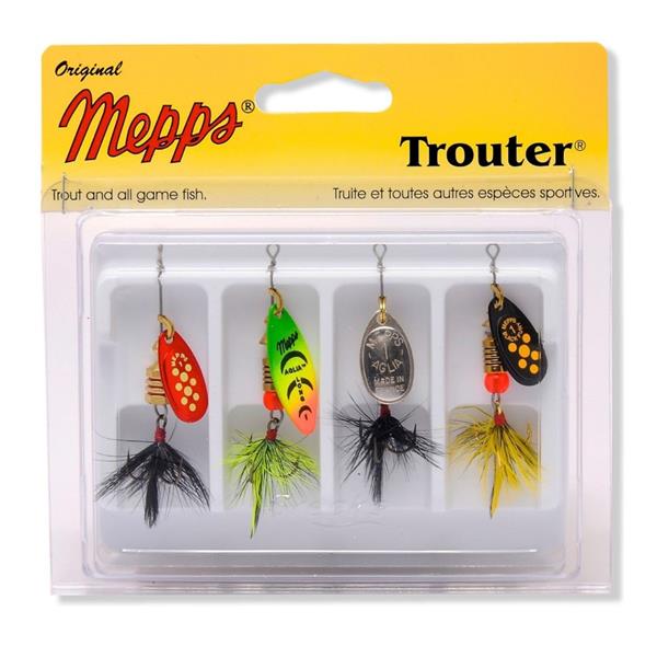 Trouter Dressed 4 Spoons Kit - Mepps