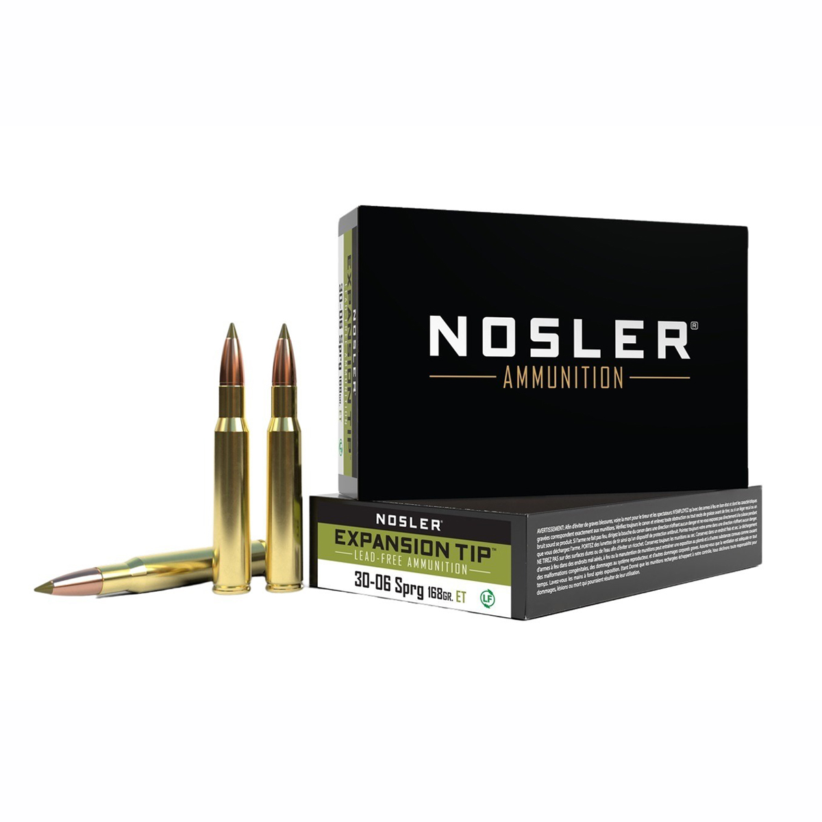 Nosler - Expansion Tip 30-06 SPRG 168 GR