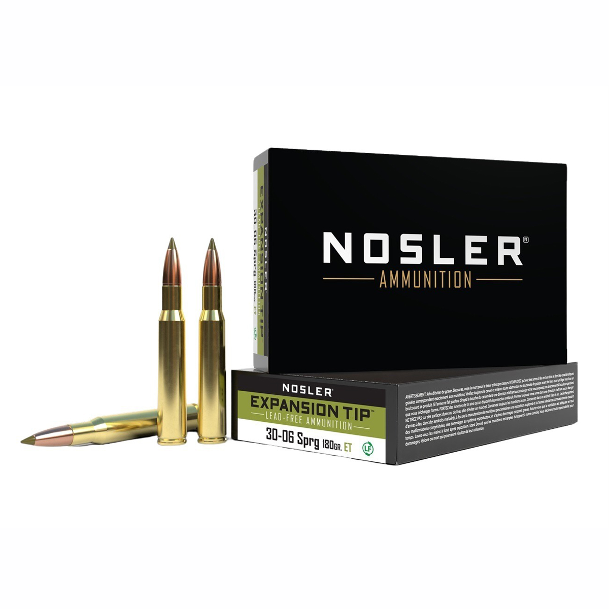 Nosler - Expansion Tip 30-06 SPRG 180 GR