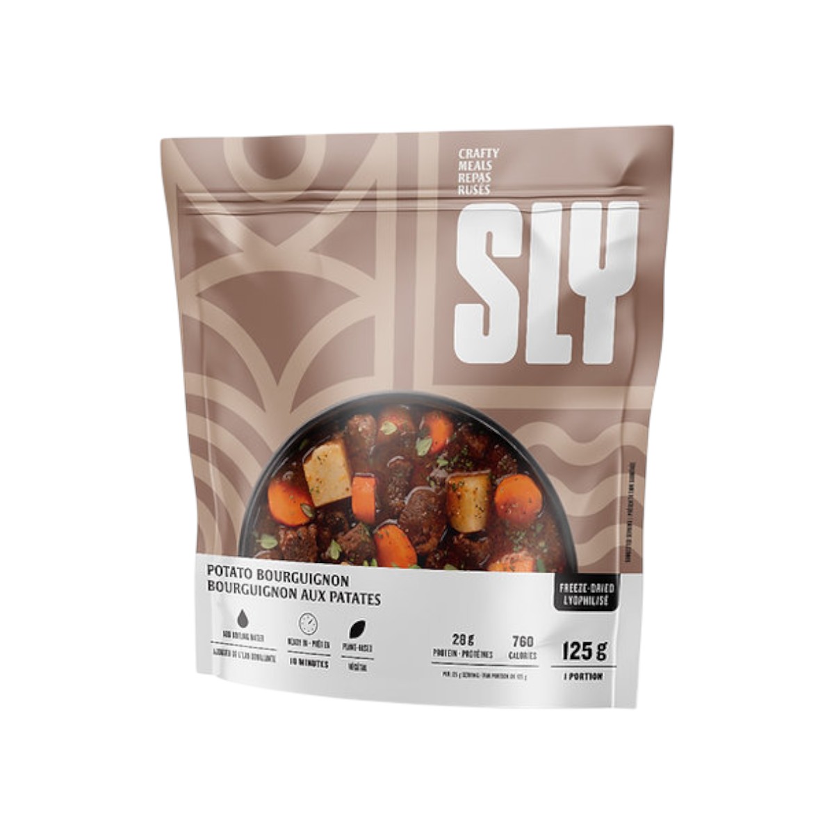 Sly Foods - Freeze-Dried Bourguignon with Potatoes 125 g