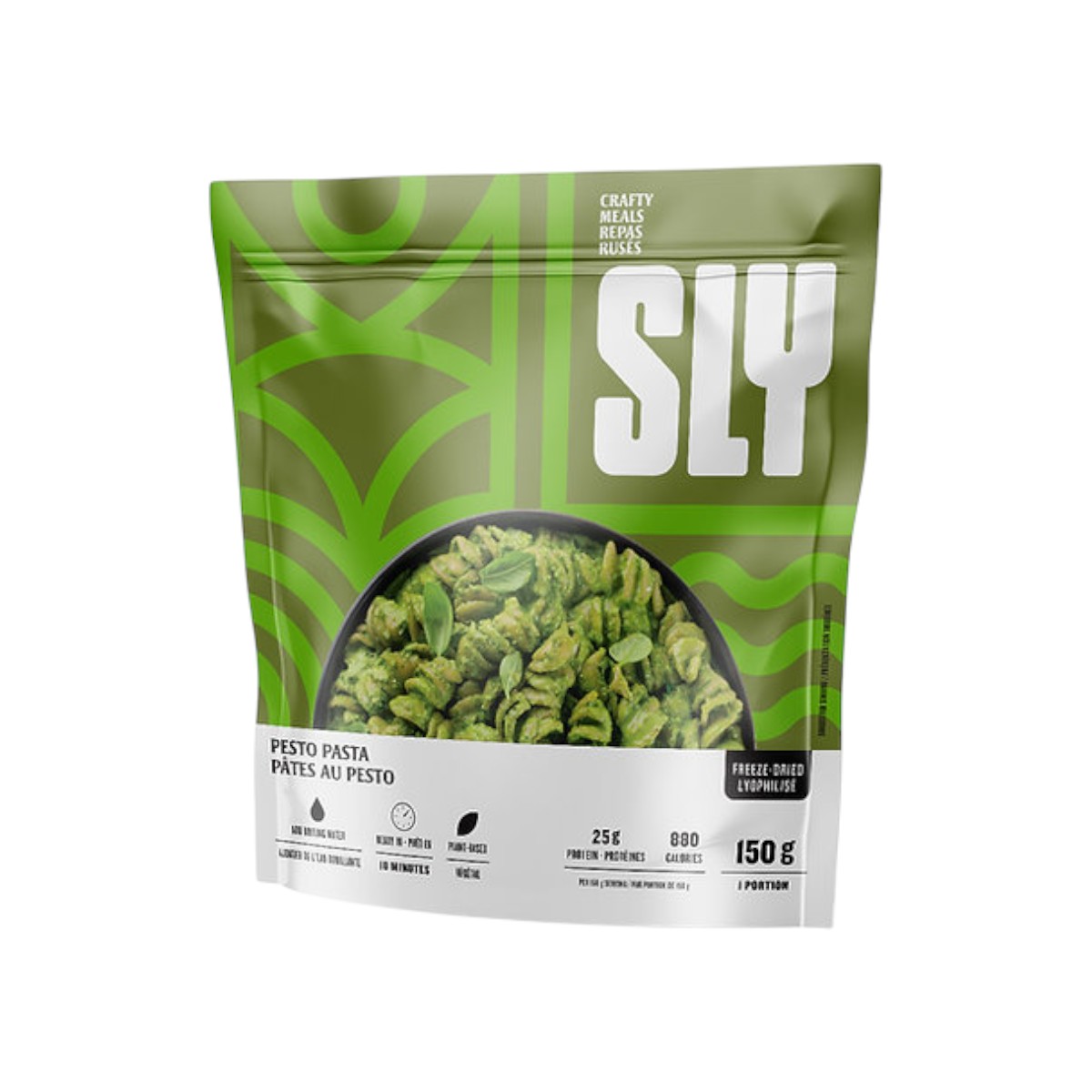 Sly Foods - Freeze-Dried Pesto Pasta 150 g