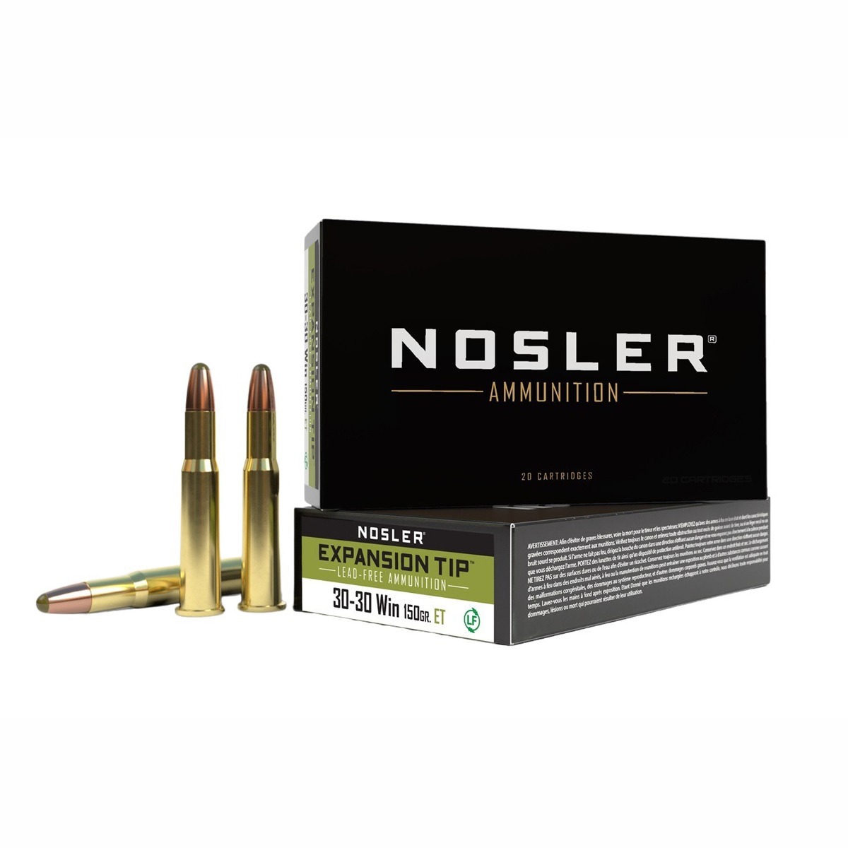 Nosler - 30-30 Win 150 gr. Expansion Tip Ammunition