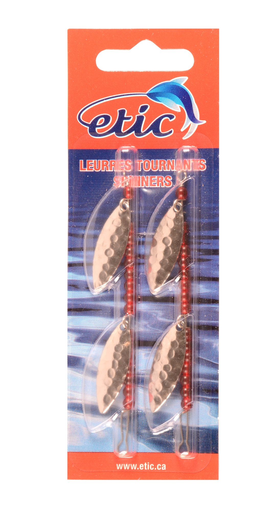 Etic - Willow Leaf Double Hammered Spinners