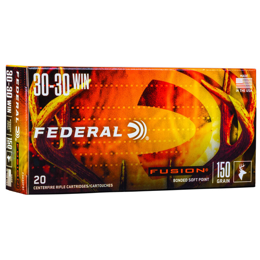 Federal Ammunition - Fusion .30-30 WIN 150 GR