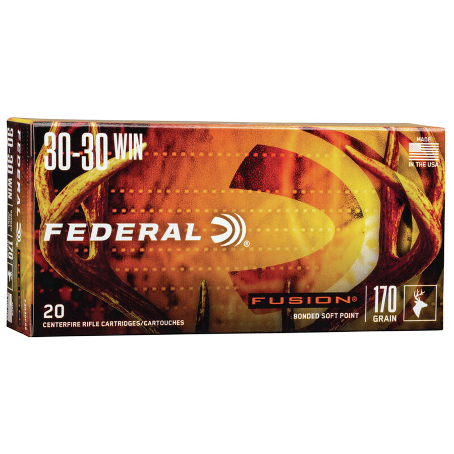 Federal Ammunition - Fusion 30-30 WIN 170 GR