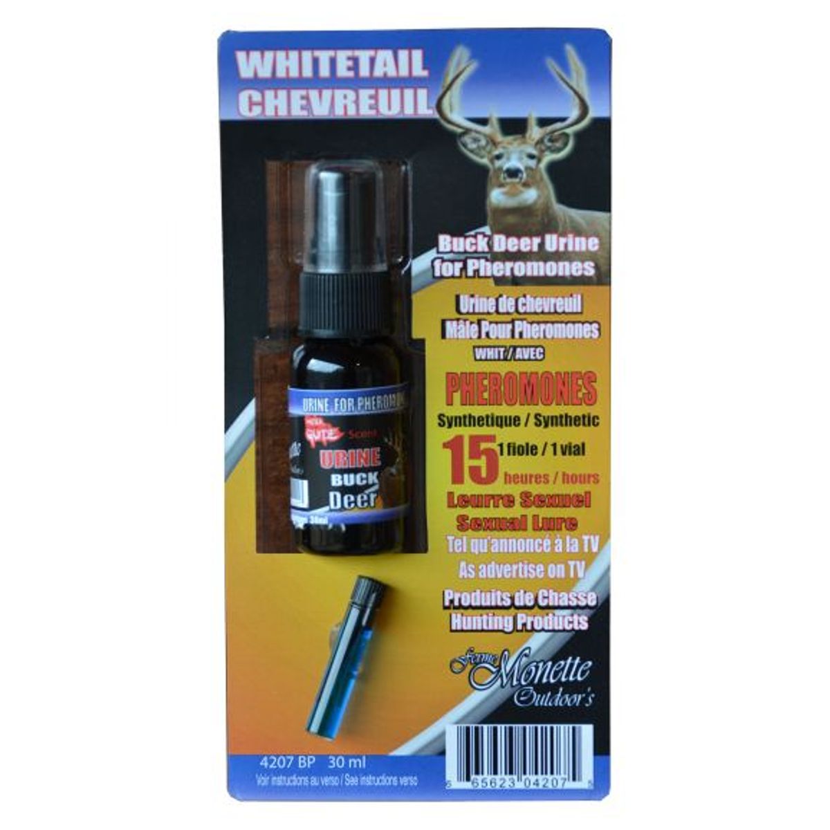 Ferme Monette Outdoor's - Male Whitetail Synthetic Pheromone and Urine Kit