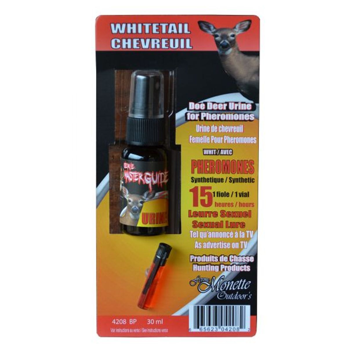 Ferme Monette Outdoor's - Female Whitetail Synthetic Pheromone and Urine Kit