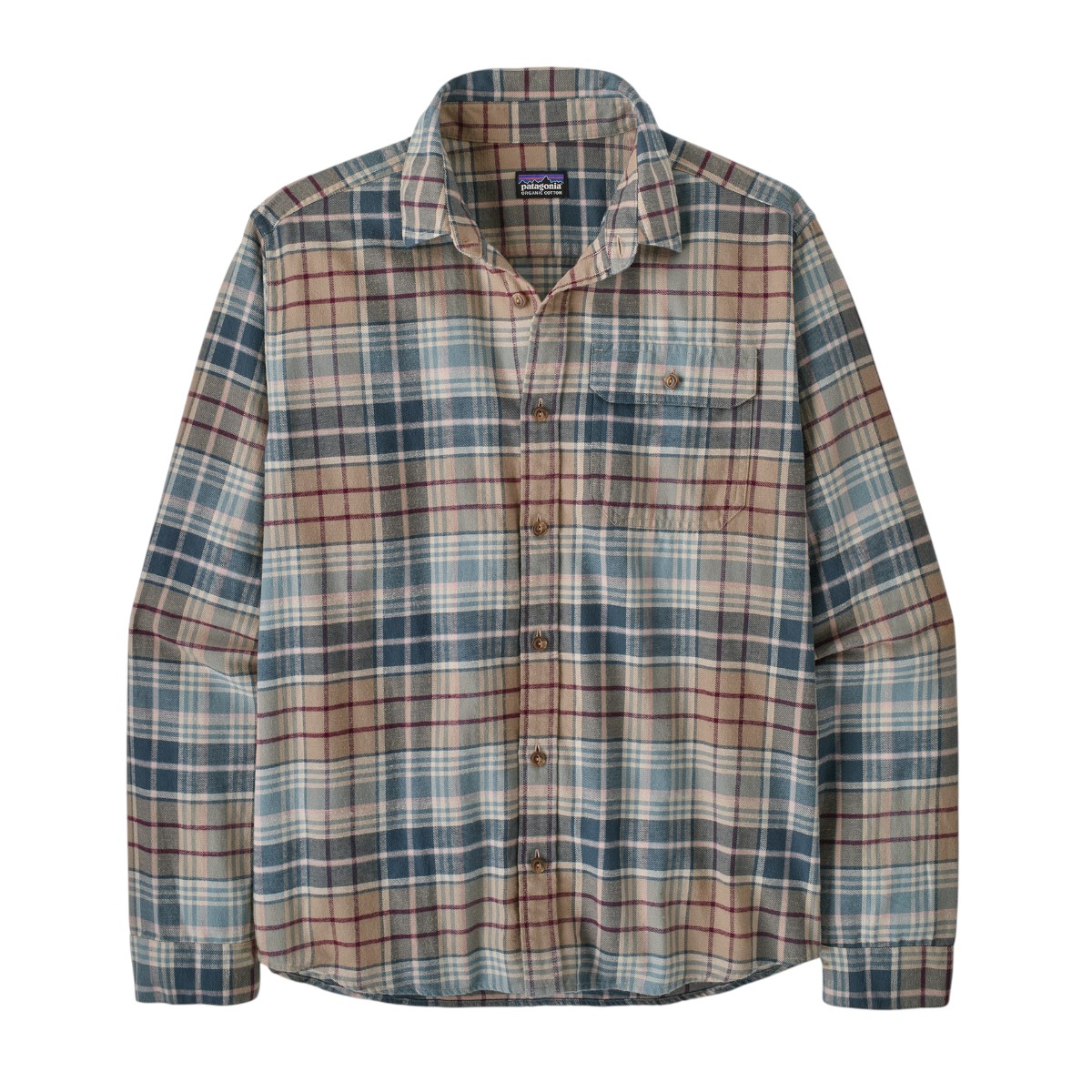 Patagonia - Men's Long-Sleeved Lightweight Fjord Flannel Shirt